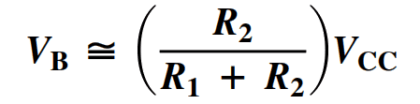 Transistor Voltage Divider Bias - Inst Tools