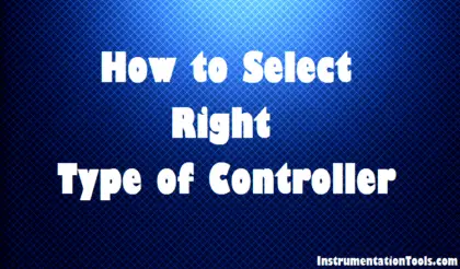 Select Right Type of Controller