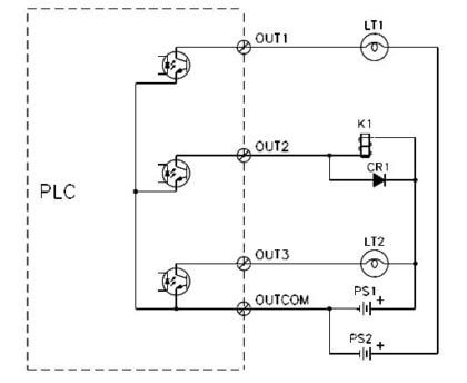 Transistor Output Wiring
