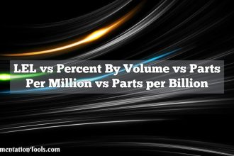 LEL vs Percent By Volume vs Parts Per Million vs Parts per Billion