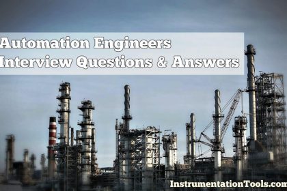Automation Engineers Interview Questions