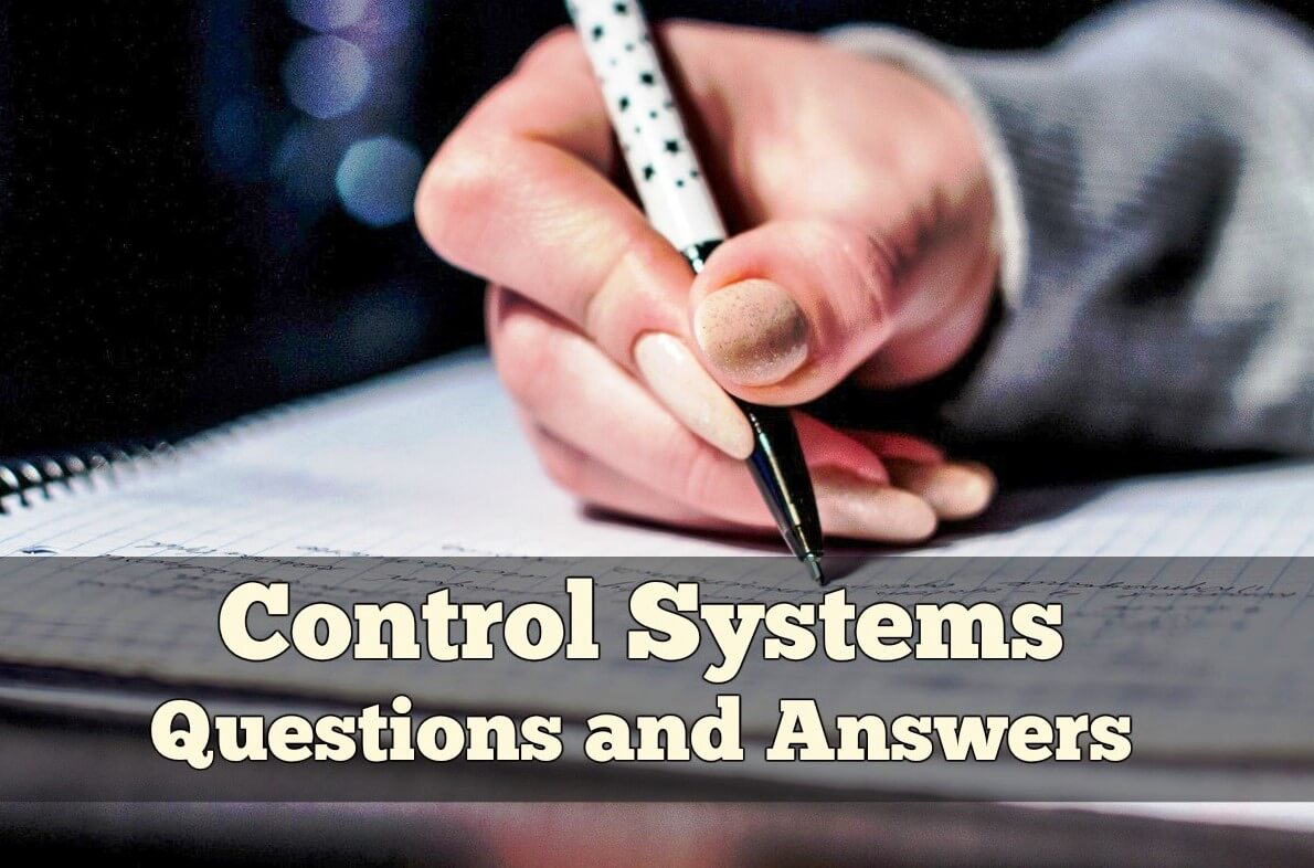 Top 100 Control Systems Objective Questions & Answers