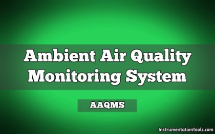 Ambient Air Quality Monitoring System Principle