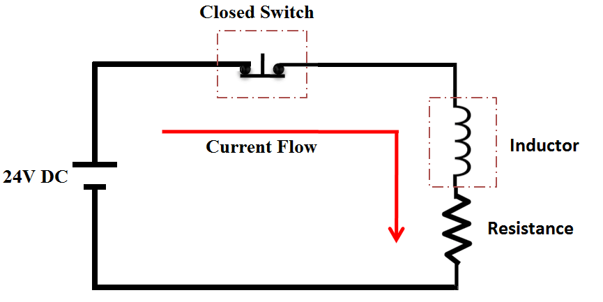 Circuit without Freewheeling diode