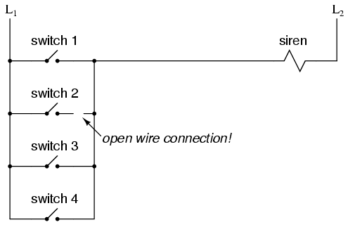 Fail Safe Switch Circuit