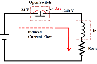 Open Circuit without Freewheeling diode