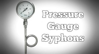 Pressure Gauge Syphons Principle