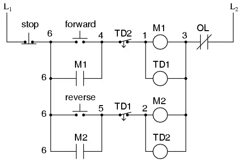 Relay Motor Logic Circuit