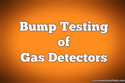 Gas Detectors Bump Testing