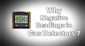 Why Negative Readings in Gas Detectors ?