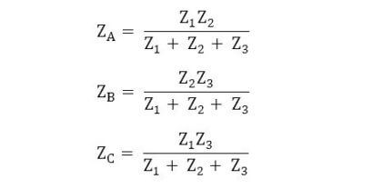 Star to Delta and Delta to Star Conversion Formula - Inst Tools