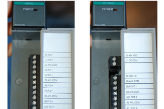 PLC analog output card