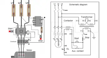 Motor Control Circuit Diagram Forward