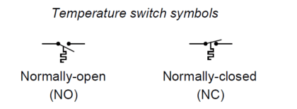 Temperature Switch Symbol