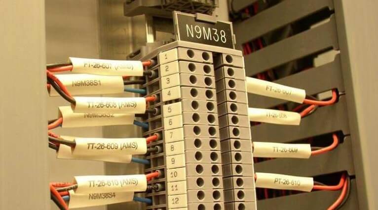 terminal strip or terminal block