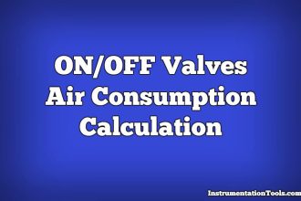 Air Consumption Calculation for Control Valves