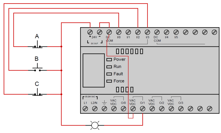Allen-Bradley MicroLogix PLC Wiring