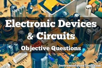 Electronic Devices & Circuits Objective Questions