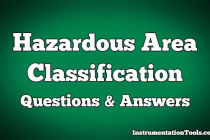 Hazardous Area Questions & Answers