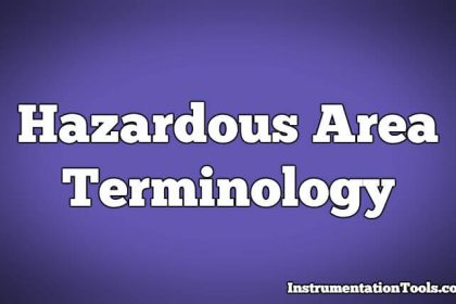 Hazardous Area Terminology