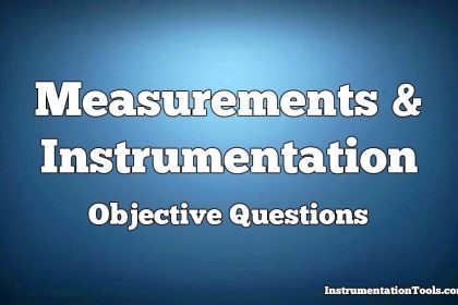 Measurement and Instrumentation Objective Questions