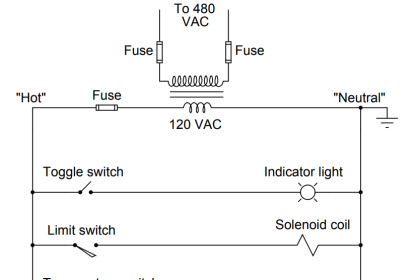 Relay ladder diagram example