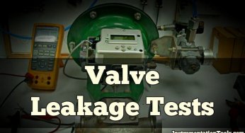 Types of Valve Leakage Tests