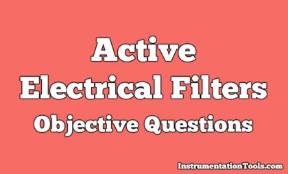 Active Electrical Filters