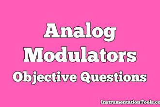 Analog Modulators Objective Questions