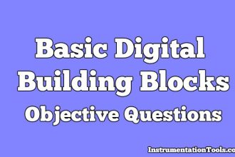 Basic Digital Building Blocks Objective Questions