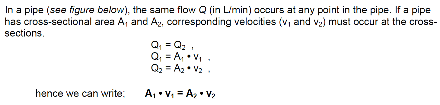 Basics of Flow Measurement Formula