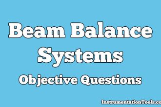 Beam Balance Systems Objective Questions