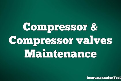 Compressor and Compressor valves Maintenance