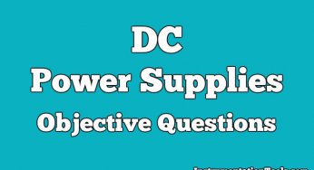 DC Power Supply Objective Questions