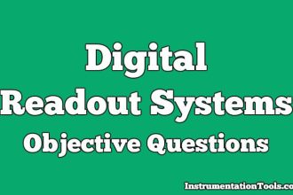 Digital Readout Systems Objective Questions