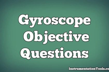 Gyroscope Objective Questions