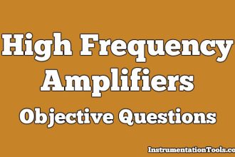 High Frequency Amplifiers Objective Questions