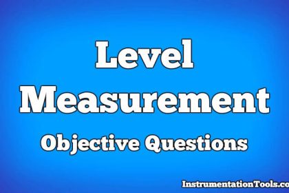 Level Measurement Objective Questions