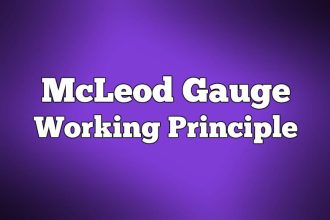 McLeod Gauge Working Principle