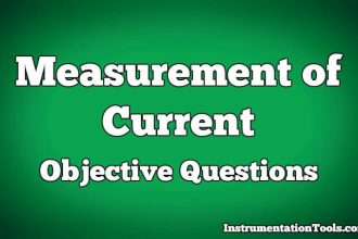 Measurement of Current Objective Questions