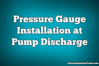 Pressure Gauge Installation
