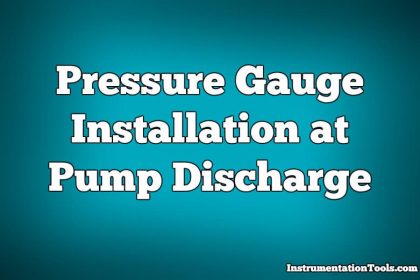 Pressure Gauge Installation