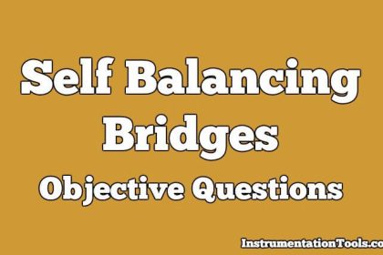 Self Balancing Bridges Objective Questions