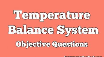 Temperature Balance System Objective Questions