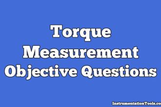 Torque Measurement Objective Questions
