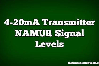 4-20mA Transmitter NAMUR Signal Levels