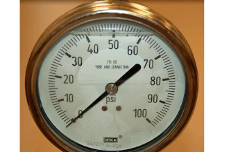 Pressure Gauge pulsation damping