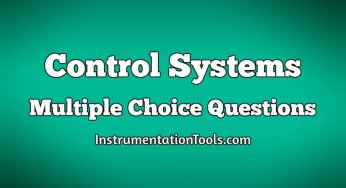 Control Systems Multiple Choice Questions