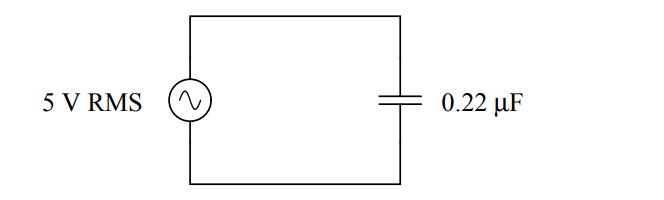 current in this circuit as frequency increases