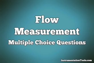 Flow Measurement Multiple Choice Questions